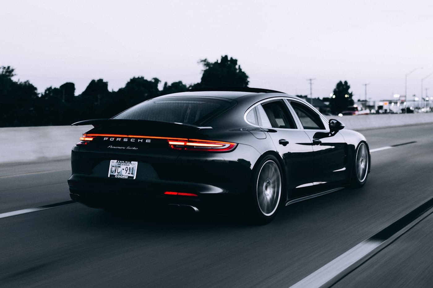 Sports car photographed for a dealership listing