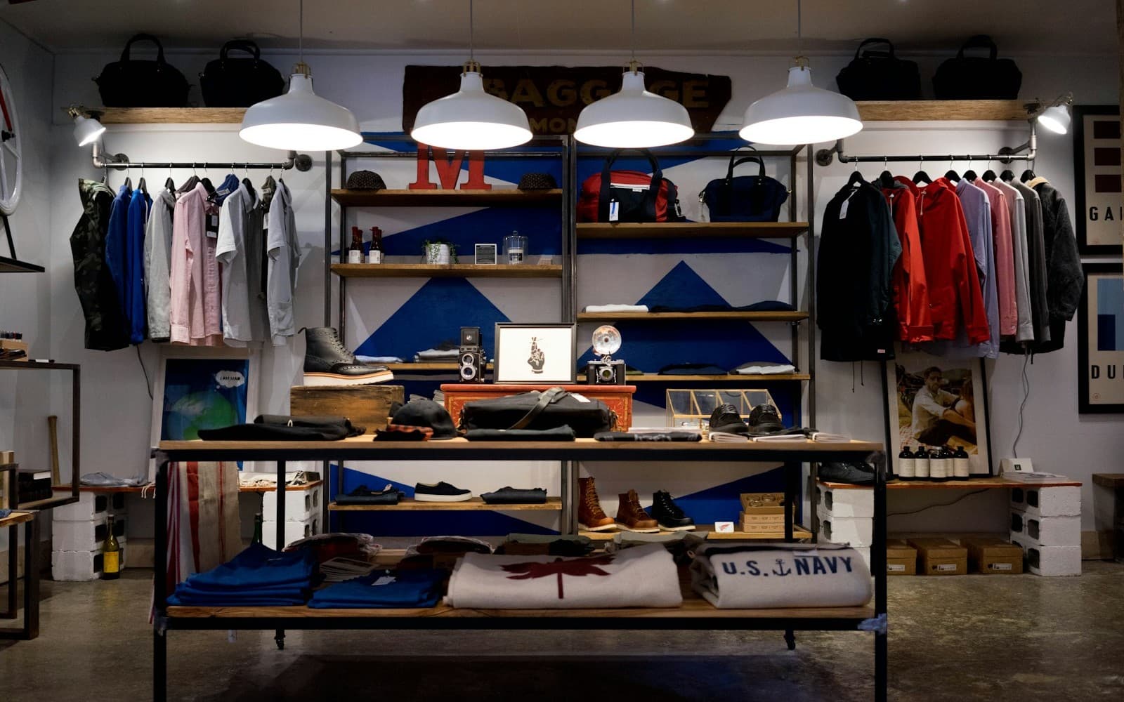 Luxury fashion boutique